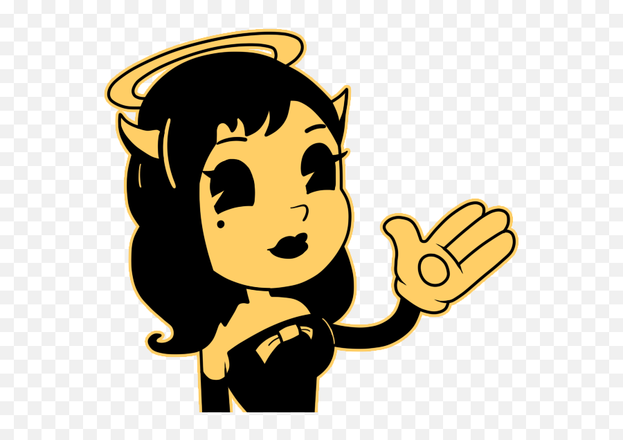 Unity Desktop Icon Concept - Bendy And The Ink Machine Alice Bendy And The Ink Machine Style Png,Bendy And The Ink Machine Png