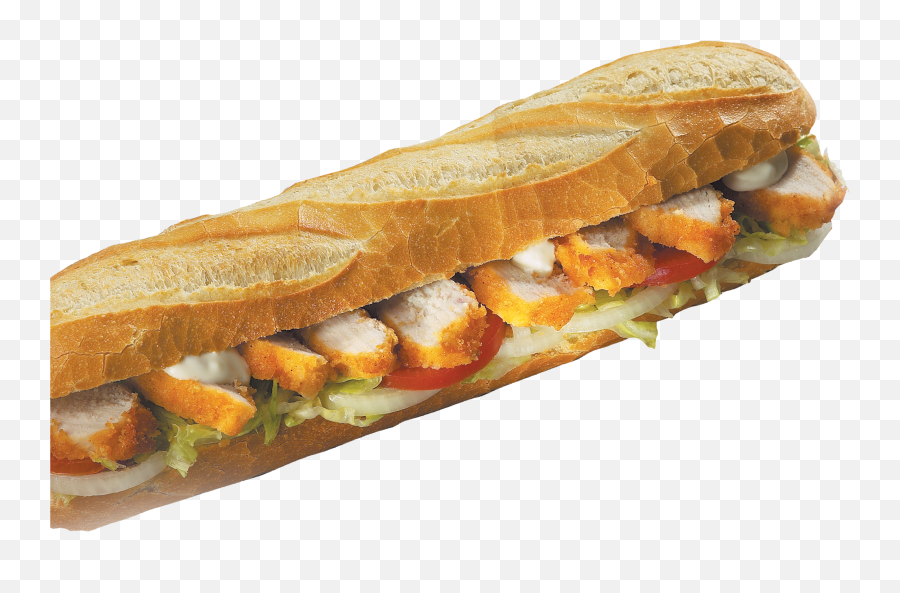 Download Chicken Baguette - Full Size Png Image Pngkit Type Of Chicken Baguette,Baguette Png
