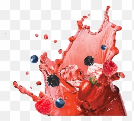 Red Juice Splash Png Transparent