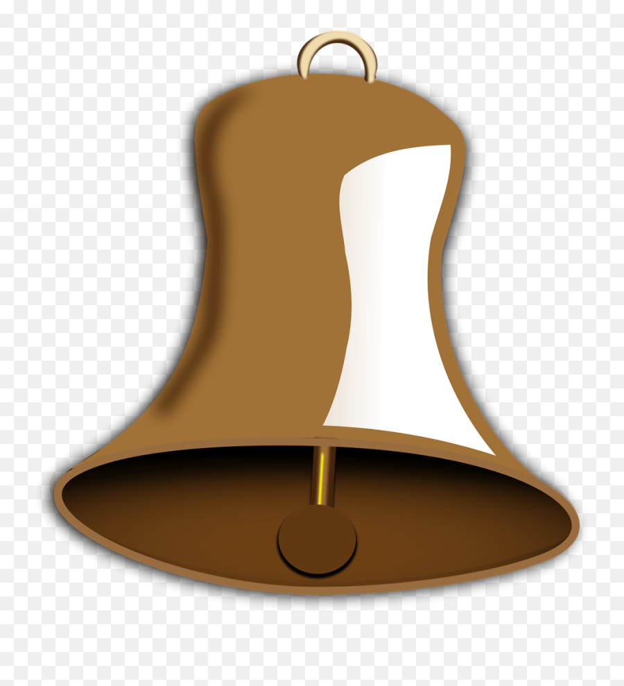 Free Bell Transparent Download Clip Art - School Bell No Background Png,Bell Emoji Png
