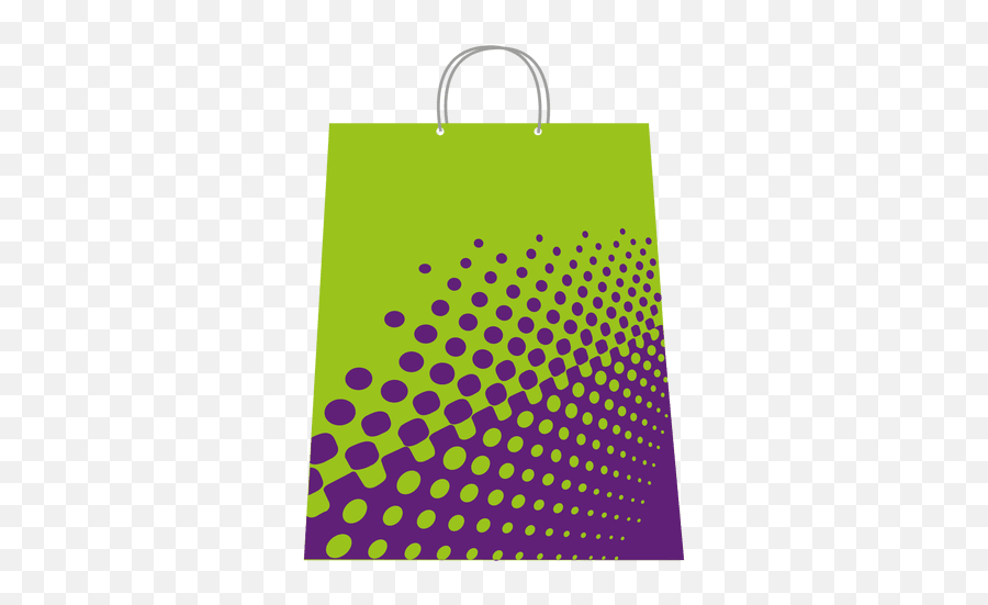 Halftones Shopping Bag - Transparent Png U0026 Svg Vector File Shopping Bag Design Png,Shopping Bag Transparent Background