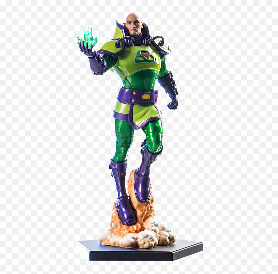 Lex Luthor Dc Comics Art Comic Book - Lex Luthor Battle Armor Statue Png,Lex Luthor Png