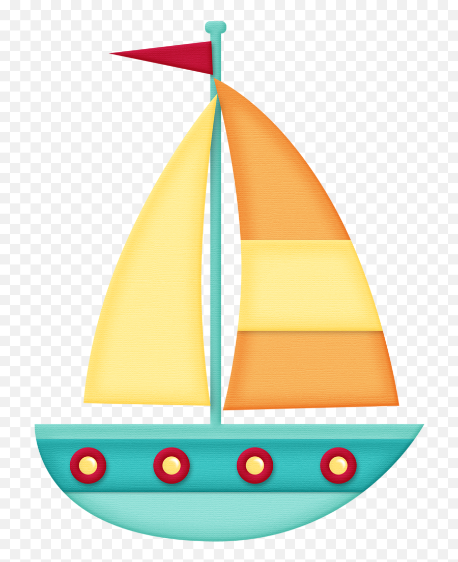 Cartoon Sailboat Transparent Png - Clipart Boat,Sailboat Png