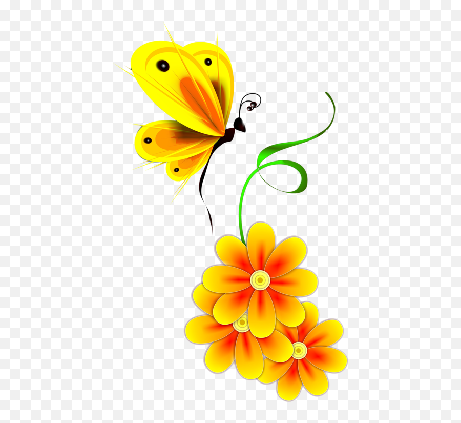 Download C5f41d4d Bug Images Butterfly Clip Art Bugs - Butterfly Yellow Png,Yellow Butterfly Png
