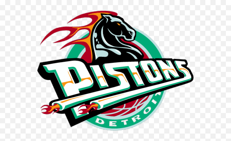 Detroit Pistons Clipart Vector - Pistons Detroit Png,Pistons Logo Png