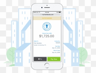 Apple Pay With Freshbooks - Iphone png