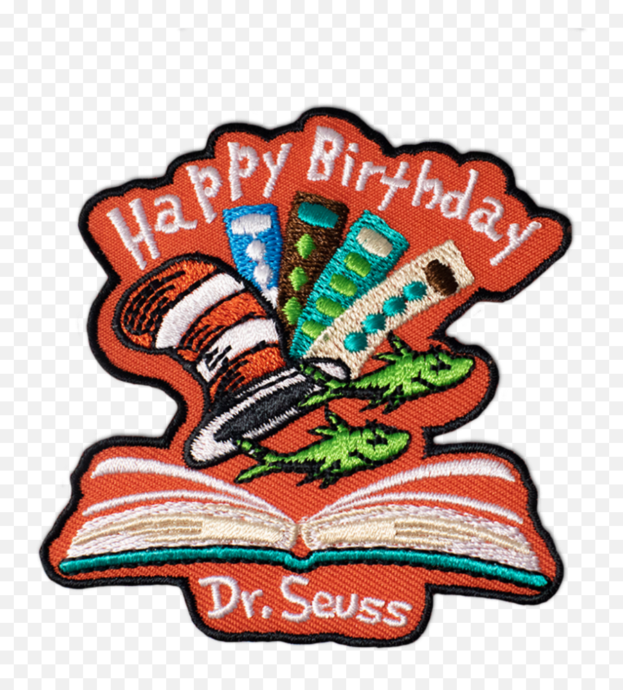 Dr Seuss Birthday Scout Patch - Dr Seuss Patch Png,Dr Seuss Png