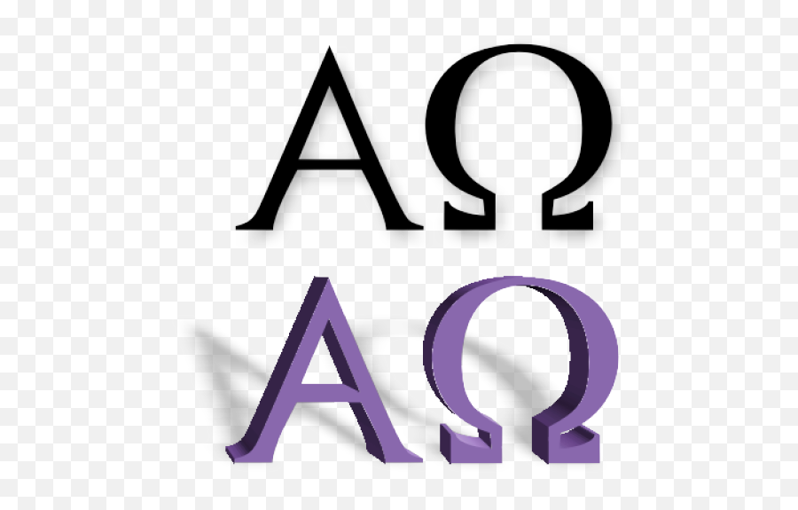Alpha And Omega Png - Clipart Alpha And Omega Symbols,Omega Symbol Png