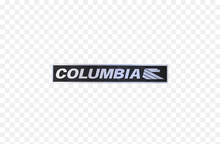 Columbia Name Plate Png