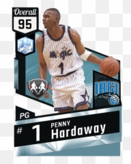 Penny Hardaway - 95 Overall Russell Westbrook Png,Dwyane Wade Png