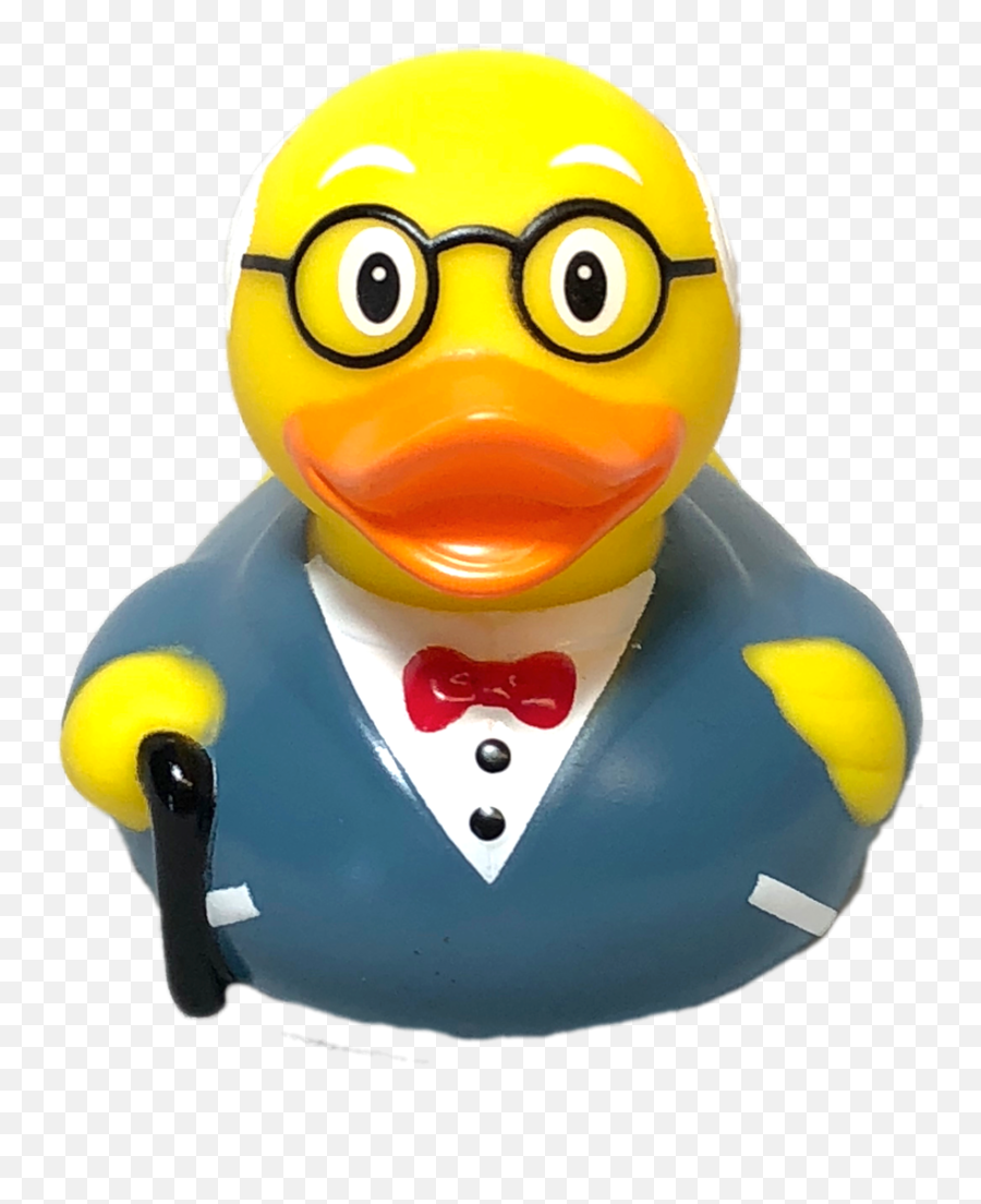 Grandpa Rubber Duck - Bath Toy Png,Rubber Duck Transparent