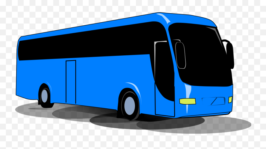 Blue Bus Png Svg Clip Art For Web - Tour Bus Clip Art,Bus Clipart Png