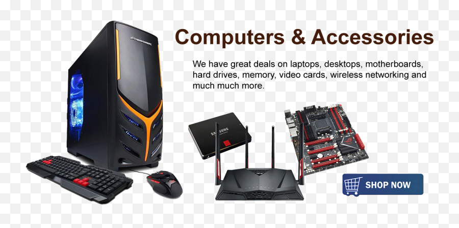 Computer Accessories Png Image Hd - Laptop Computers And Accessories,Computers Png