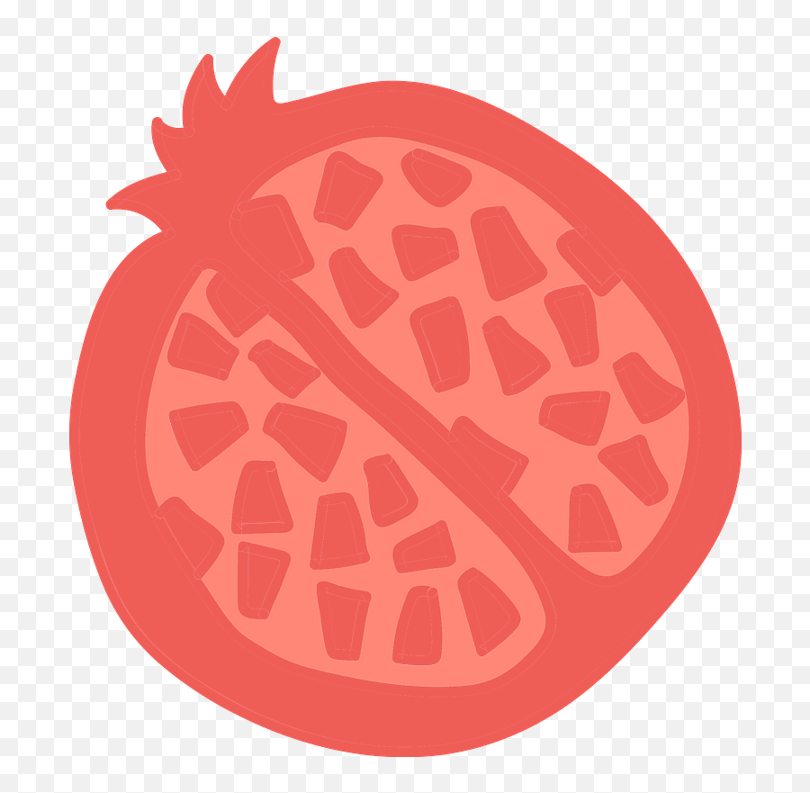 Clipart - Strawberry Png,Pomegranate Png