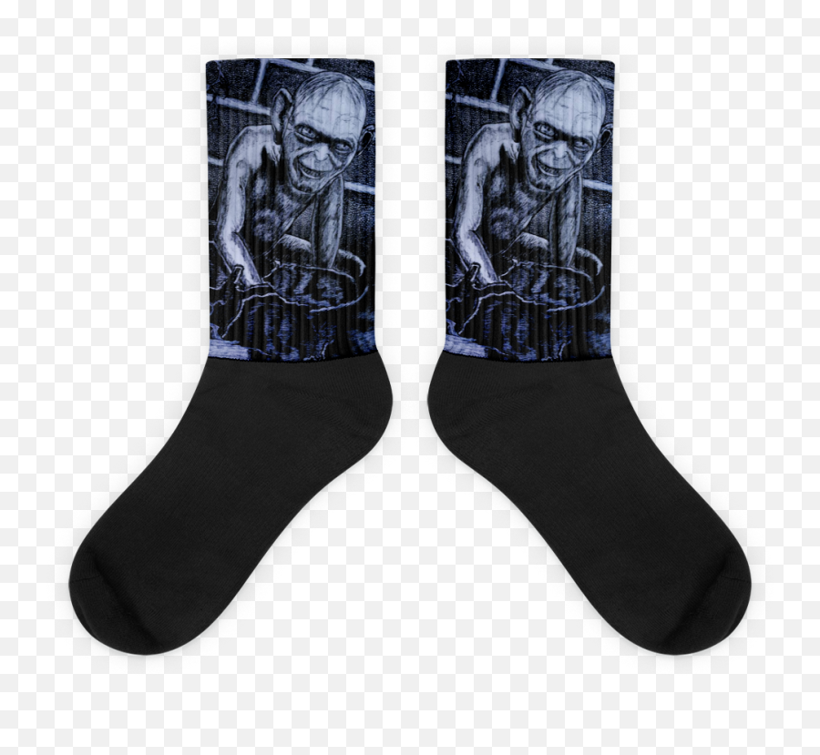 Gollum Lord Of The Rings Socks - Sock Png,Gollum Png