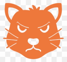 Cat Angry Head Muzzle Flat - Transparent Png U0026 Svg Vector File Chococat Fondos De Pantalla,Angry Cat Png