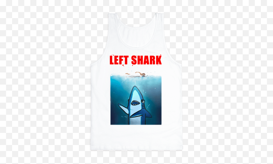 Download Left Shark Jaws Parody Tank Top - Early Show Full Porsche 911 Turbo Png,Jaws Png