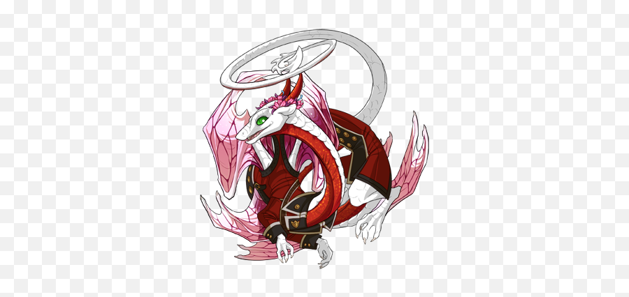 Zerotwo Flight Rising - Cartoon Png,Zero Two Png