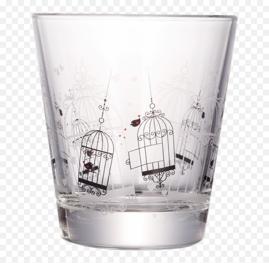 Friends Bird Cage Water Glass - Cage Full Size Png Cage,Rib Cage Png
