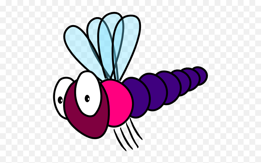 Dragonfly Clip Art - Vector Clip Art Online Flying Bug Png Cartoon,Dragon Fly Png