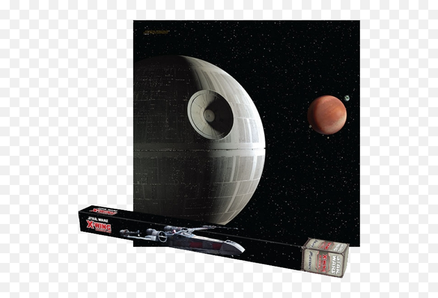 Star Wars X - Wing Miniatures Playmat Death Star Star Wars X Wing Playmat Png,Death Star Png