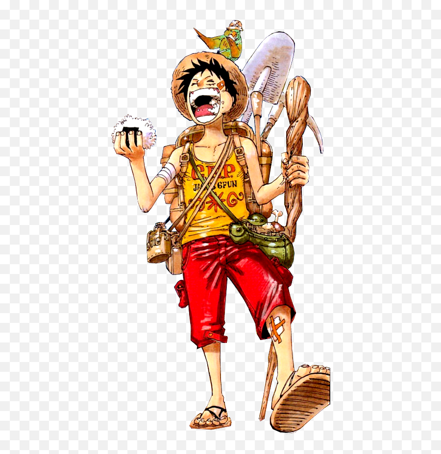 Png Transparent Luffy - One Piece Color Spread,Luffy Transparent