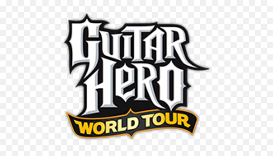 Logo For Guitar Hero World Tour - Guitar Hero Png,Guitar Hero Logo