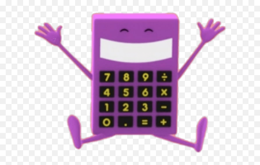 Calc The Calculator Transparent Png - Counting With Paula Calc,Calculator Transparent Background
