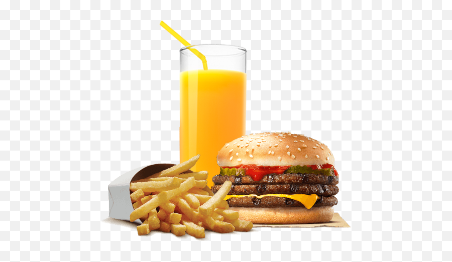 Jb Kingz - Juice U0026 Burgers Double Spicy Chicken Burger King Png,Burger And Fries Png
