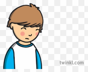 Sad Boy Upset Tidy Time Look What I Can Do Twinkl Life - Draw A Flying Fantail png
