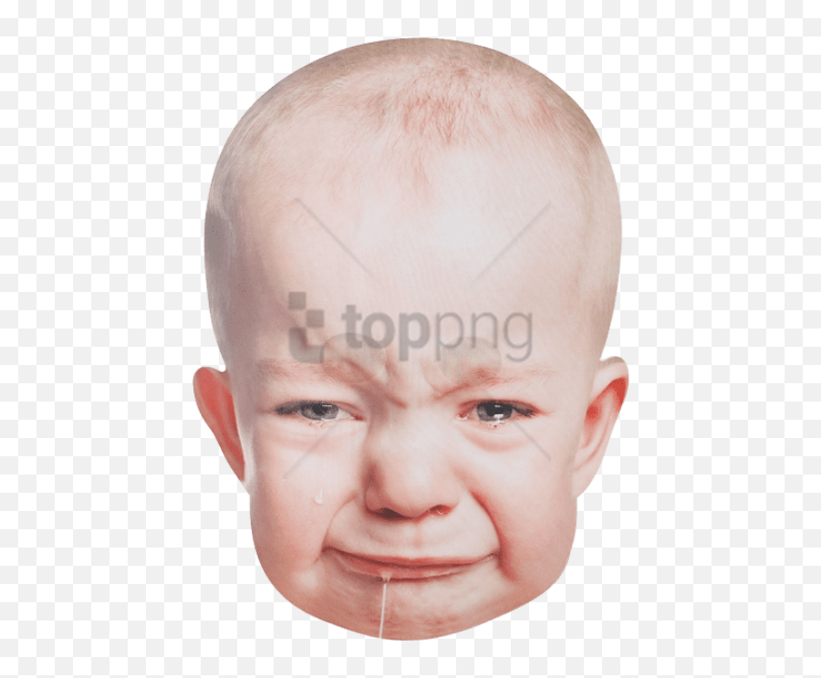 Crying Baby Transparent Background - Crying Baby Face Png,Pogchamp Transparent Background