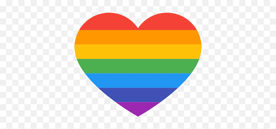 Heart Rainbow Icon Png