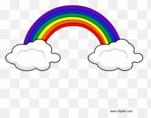 Free Png Cloud Clip Art - Color Gradient