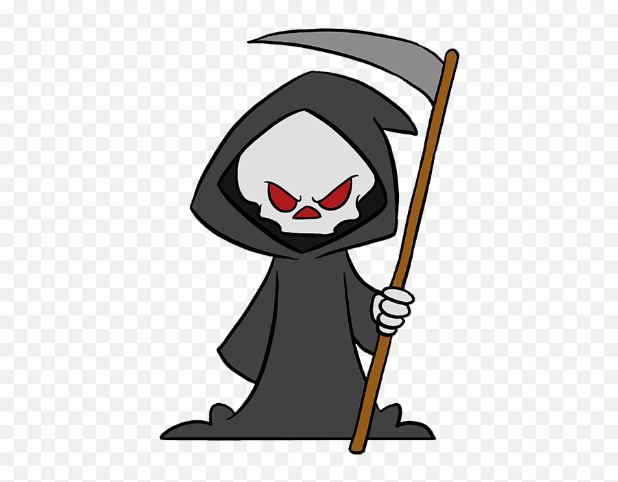 Halloween Grim Reaper Png - Easy To Draw Grim Reaper,Grim Reaper Logo