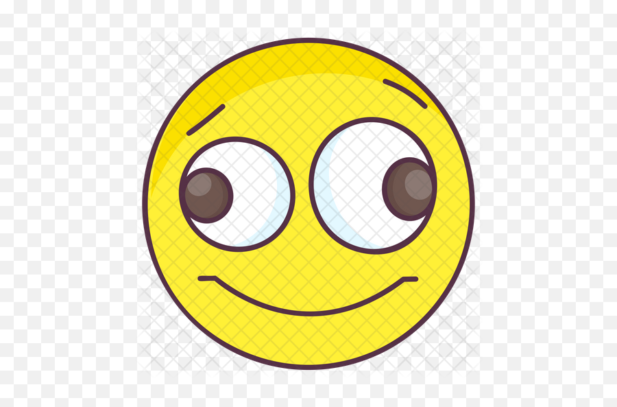 Guilty Emoticon Emoji Icon Of Colored - Happy Png,Emoticones Png