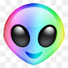 Alien Emoji Png Transparent Background Real - Dot