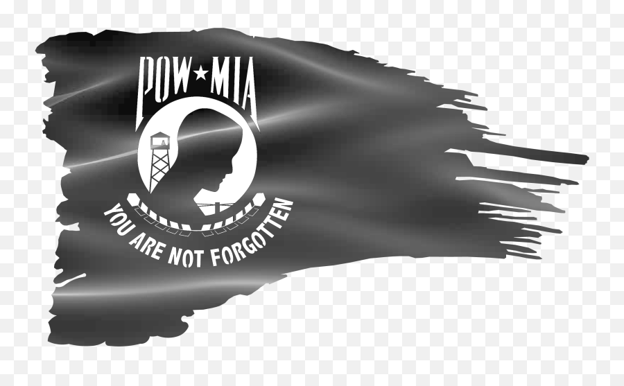 Patriotic Metal Art - Pow Mia Flag Png,Pow Mia Logo