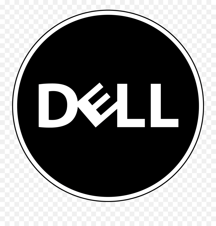 Black Dell Logo - Dot Png,Lululemon Logo Png