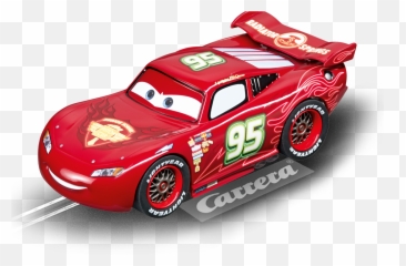 Neon Lightning Mcqueen Slot Car - Francesco Bernoulli png