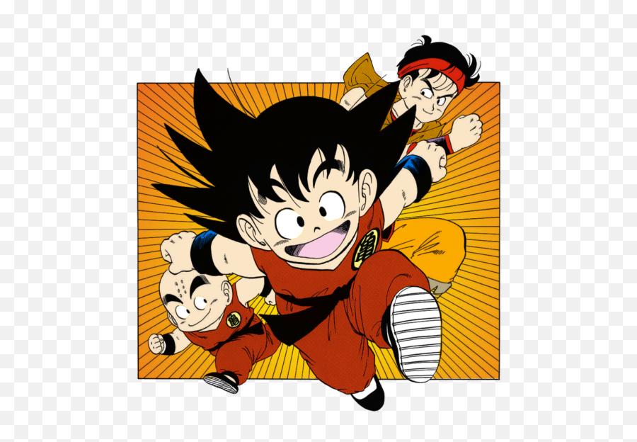 Ninja Chunin Exams - Kid Goku Fanart Png,Krillin Png