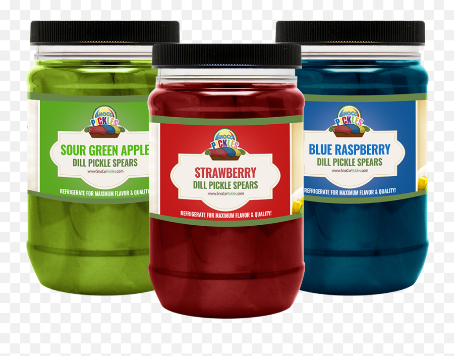 Snow Cone Flavored Pickles For Snacks Recipes And More - Kool Aid Flavored Pickles Png,Kool Aid Logo