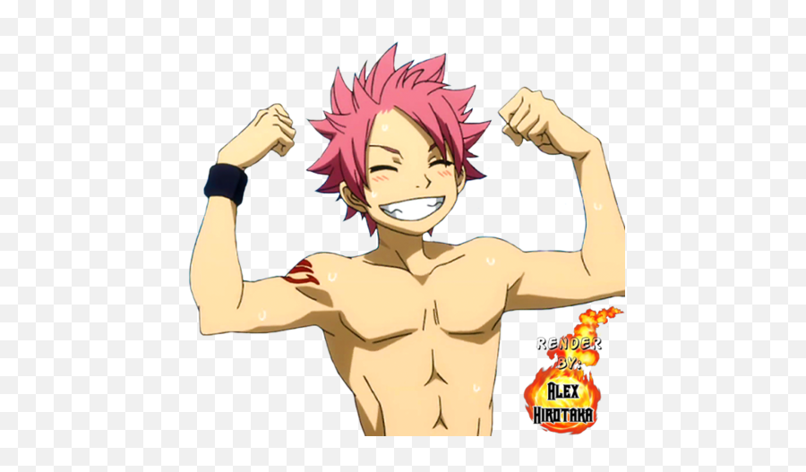 Natsu Fairy Tail Render Png Image With - Hot Fairy Tail Boys,Natsu Transparent