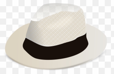 Hat Png Transparent - White Fedora Clipart