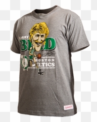 Download Mitchell Ness Caricature - Fictional Character Png,Larry Bird Png