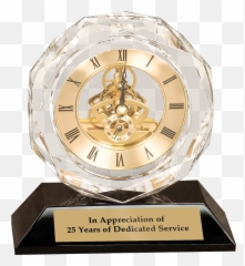 Gold Plaque Png - Clock,Gold Plaque Png
