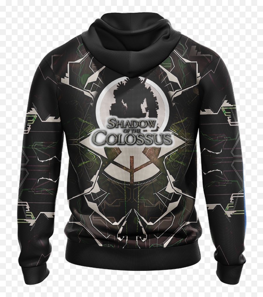 Shadow Of The Colossus - Sigil Unisex Zip Up Hoodie Hoodie Png,Shadow Of The Colossus Logo