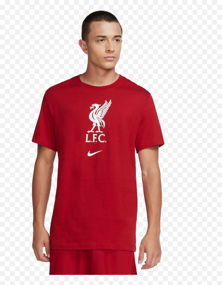 T - Shirt Nike Liverpool Fc Tee Evergreen Crest Liverpool Fc Png,Liverpool Fc Logo