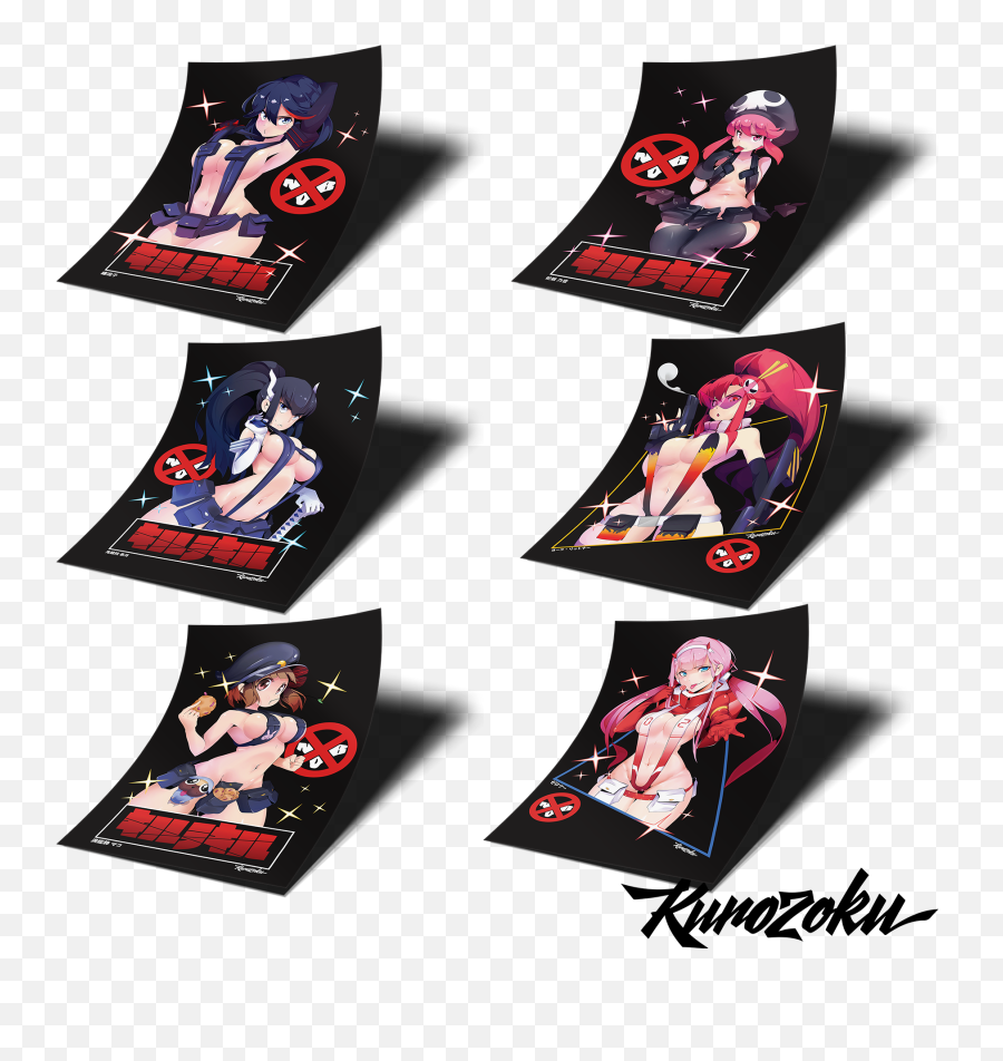 Kill La Eyes Slap Kurozoku - Fictional Character Png,Kill La Kill Png