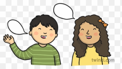 Children Speaking Illustration - Twinkl Cartoon Png,Speaking Png