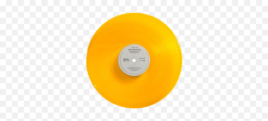 Transparents - Yellow Vinyl Png,Music App With Orange Icon